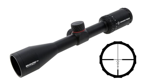 Crimson Trace Brushline Pro 3-9×40 BDC Muzzleloader Riflescope