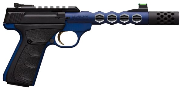 051562490cd85-scaled-1 Browning Buck Mark Plus Vision UFX .22 LR Threaded Barrel Blue