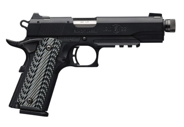 Browning 1911-22 Black Label .22 LR Suppressor-Ready Pistol