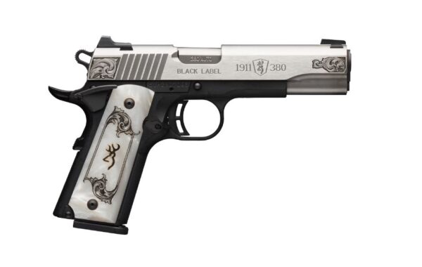 0519664923e9e BROWNING 1911-380 BL 380ACP 4.25″ ENGR