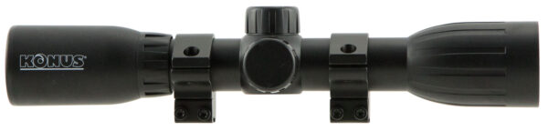 100085 Konus KonusFire 4×32 1″ Tube Riflescope, 30/30 Reticle