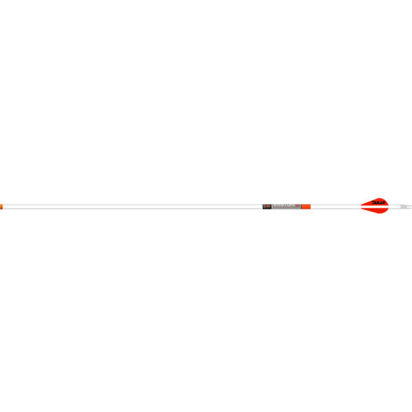 Easton 6.5 Whiteout Arrows 400 2 in. Bully Vanes 6 pk.