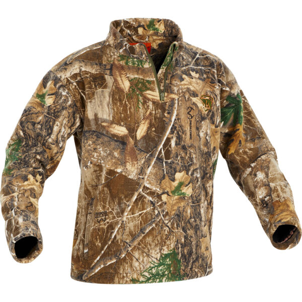 1003550_1 Arctic Shield Heat Echo Sherpa Fleece 1/4 Zip Realtree Edge Medium