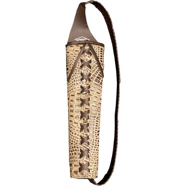 1003715_1 Neet Alligator Embossed Back Quiver RH Tan
