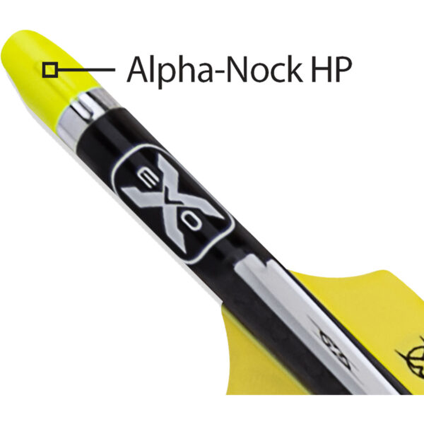 1004068_1 TenPoint Alpha-Nock HP Yellow 12 pk.