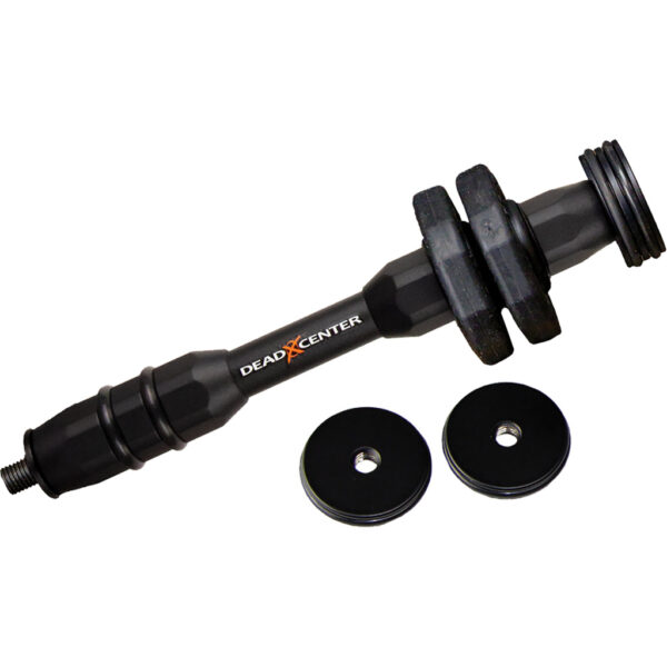 1004374_1 Dead Center Dead Silent Carbon XS Stabilizer Black 6 in.