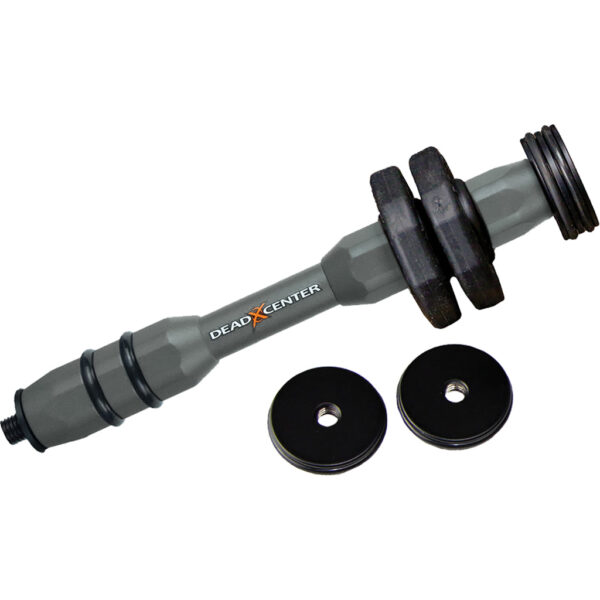 1004376_1 Dead Center Dead Silent Carbon XS Stabilizer Grey 6 in.