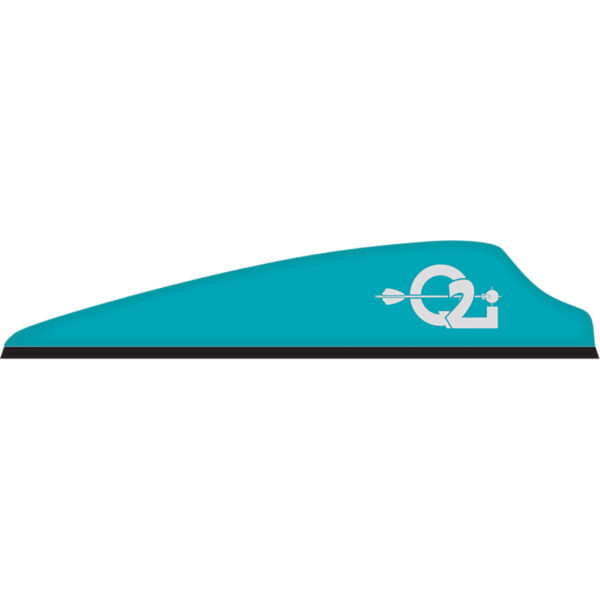 1004448_1 Q2i Fusion X-II Vanes Teal 2.5 in. 100 pk.
