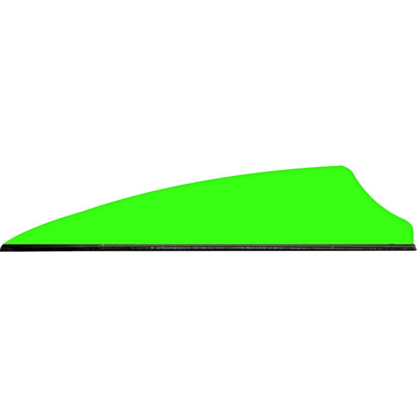 1004451_1 Q2i Fusion X-II Vanes Neon Green 2.5 in. 100 pk.