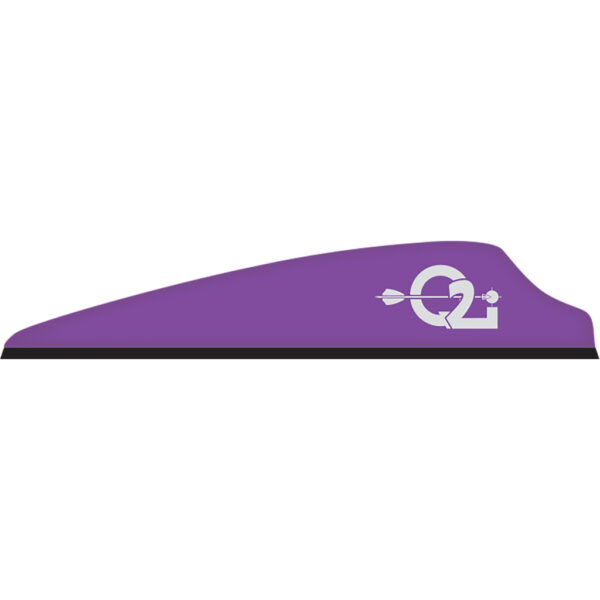 1004459_1 Q2i Fusion X-II Vanes Violet 3 in. 100 pk.