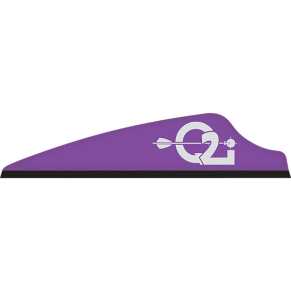 1004463_1 Q2i Fusion X-II SL Vanes Violet 2.1 in. 100 pk.