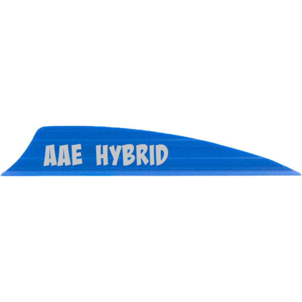 1005562_1 AAE Hybrid 2.0 Shield Cut Vanes Blue 50 pk.