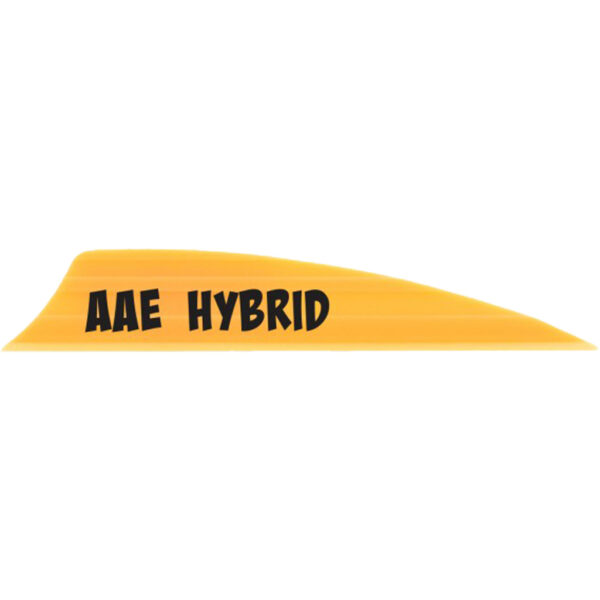 1005563_1 AAE Hybrid 2.0 Shield Cut Vanes Fire Orange 50 pk.