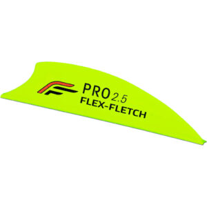 Flex Fletch Pro 2.5 Vanes Flo Yellow 2.5 in. 36 pk.