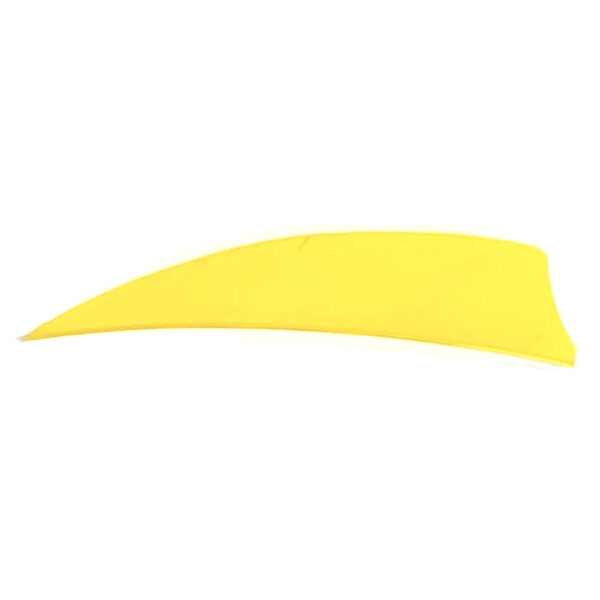 1005948_1 Trueflight Shield Cut Feathers Yellow 3 in. RW 100 pk.