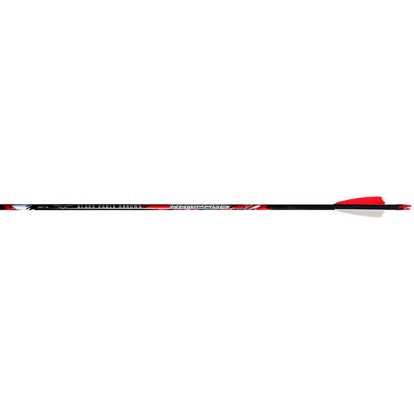 Black Eagle Rampage Arrows .001 400 2.5 in. Shield Cut 6 pk.