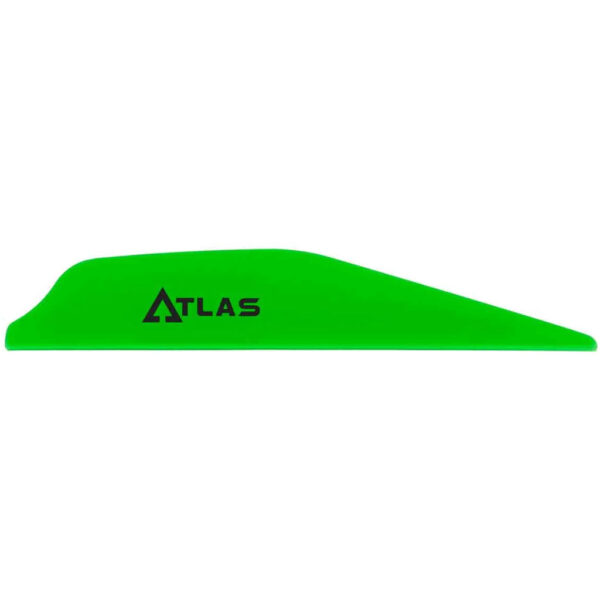 1006103_1 Bohning Atlas Vanes Neon Green 100 pk.