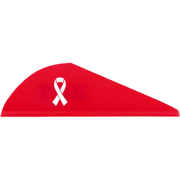 1006117_1 Bohning Blazer Vanes Awareness Neon Red 36 pk.
