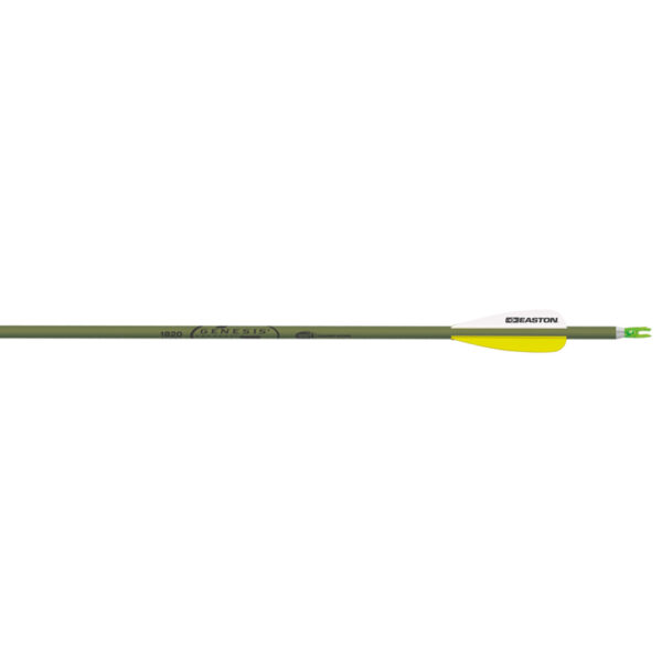 1006140_1 Easton Genesis Arrows OD Green 6 pk.