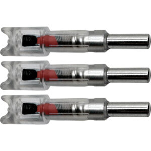 Flex Fletch LIT Lighted Crossbow Nocks .300 Red 3 pk.