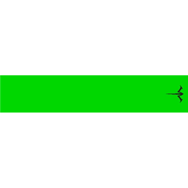 1006458_1 White Water Archery Solid Arrow Wraps Flo Green 5 in. x 1.125 in. 15 pk.