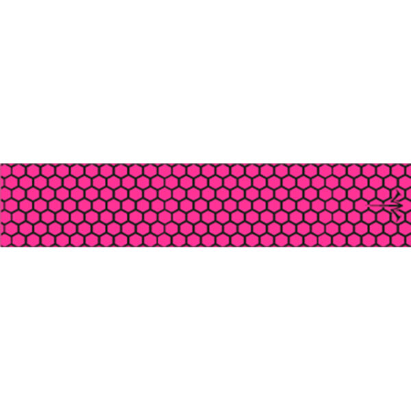 White Water Archery Honeycomb Fade Arrow Wraps Open Hot Pink 5 in. x 1.125 in. 15 pk.