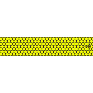 White Water Archery Honeycomb Fade Arrow Wraps Open Flo Yellow 5 in. x 1.125 in. 15 pk.