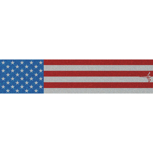 1006478_1 White Water Archery Reflective Arrow Wraps American Flag 5 in. x 1.125 in. 15 pk.