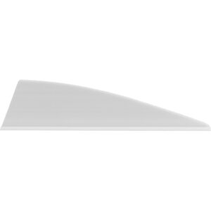 TAC Vanes Driver High Profile Vanes White 100 pk.