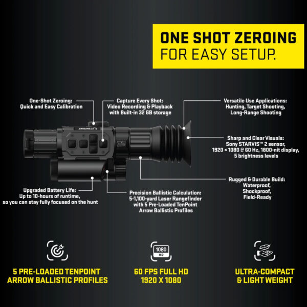 1006661_4 TenPoint Vision Rangefinding Crossbow Scope