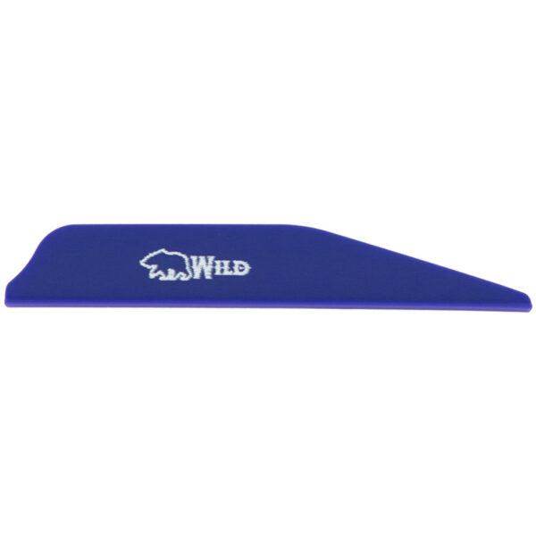 1006690_1 Bohning Wild Vanes 3 in. Blue 100 pk.