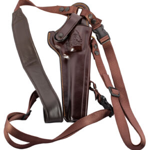 Galco Kodiak Chest Holster Havana Brown – Fits Ruger Super Redhawk 7.50″