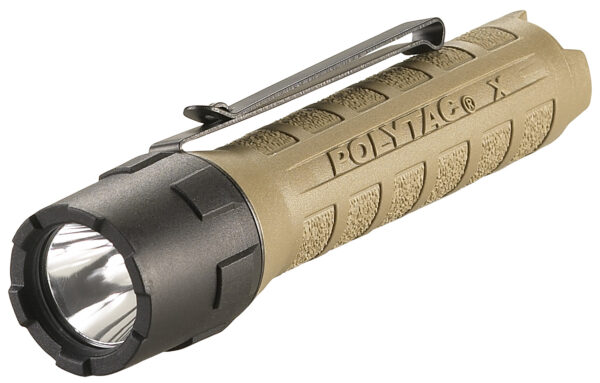 100849 Streamlight PolyTac X USB Coyote 600 Lumen Flashlight