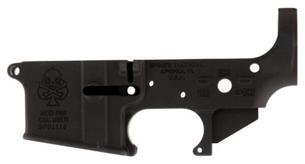 101038 Spikes Tactical STLS029 PHU Spade Stripped Lower Receiver