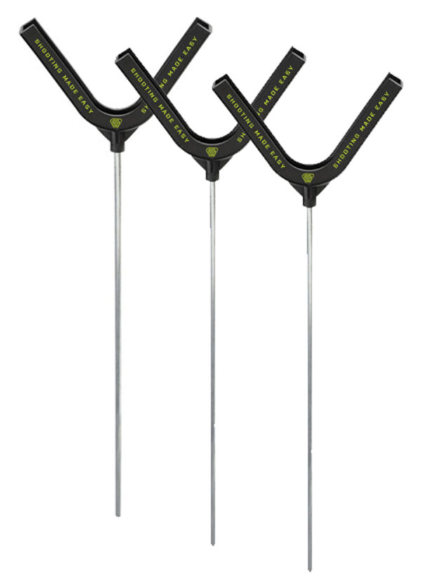 101226 SME Clay Target Holder 3 Pack — Polymer Standing