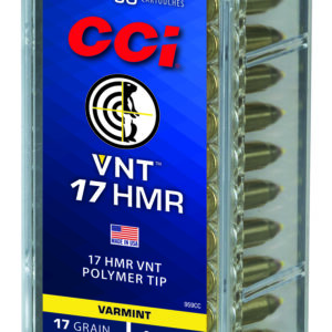CCI VNT .17 HMR 17gr Varmint Tipped 50rd