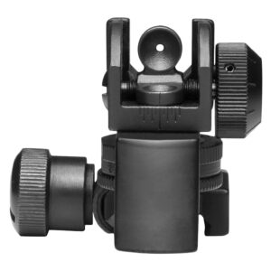 NCStar MARDRS AR15 Rear A2 Backup Iron Sight, Black