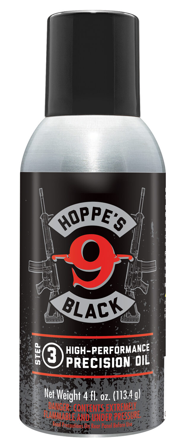 101467 Hoppe’s HBL4A Black Precision Oil Lubricates and Protects Against Corrosion 4 oz. Aerosol Can with Extension Tube