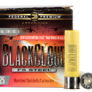 Federal Premium Black Cloud 20GA 3″ 1 oz #3 Steel 25rd