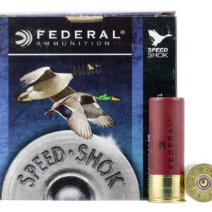 Federal Speed-Shok 12 Gauge 2.75″ 1-1/8oz #3 25ct