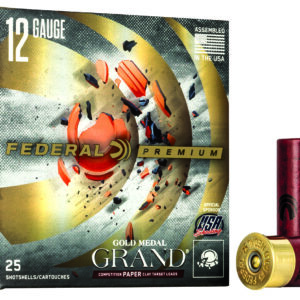 Federal Gold Medal Paper 12GA 2-3/4″ 1-1/8oz #7.5 25rd