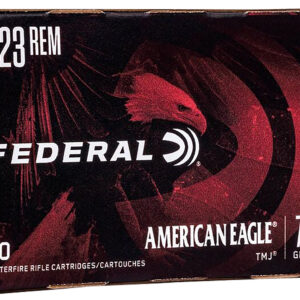 Federal American Eagle .223 Rem 75gr TMJ — 20 Rounds