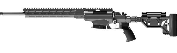 102119 Tikka JRTAC482L T3x Tac A1 6.5 Creedmoor 24″ 10+1 Black Rec/Barrel Black Fixed with Aluminum Bedding Stock Black Polymer Grip Left Hand
