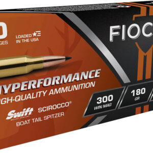 Fiocchi 300 Win Mag 180 gr Scirocco II — 20rd Box