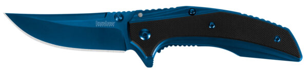 Kershaw Outright 3″ Folding Knife, Blue PVD 8Cr13MoV
