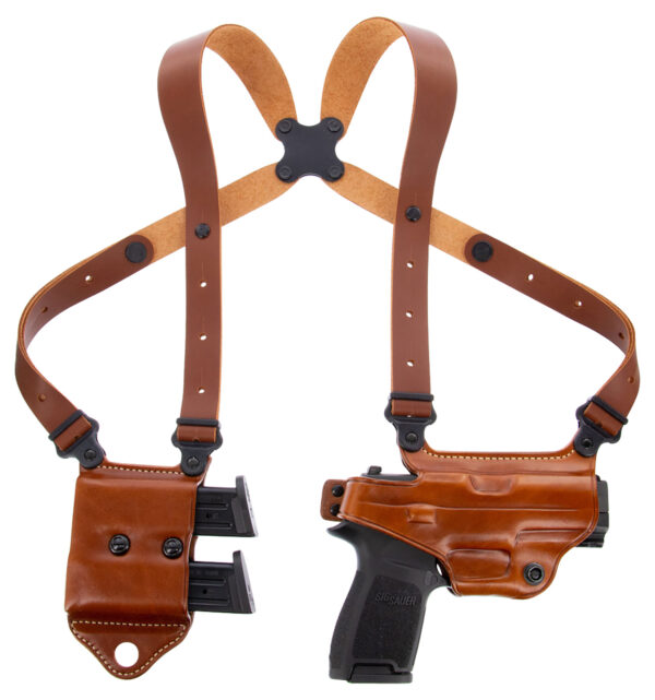 102562 Galco Miami Classic II Shoulder System – Tan, Right Hand