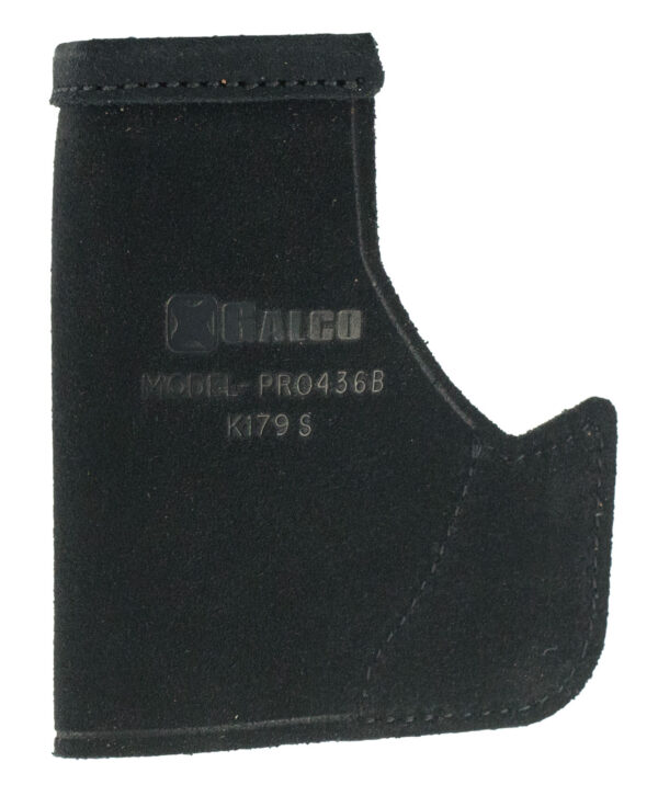 102568 Galco PRO436B Pocket Protector Black Leather