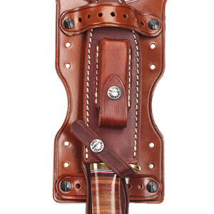 Galco SHU Shuka Knife Holder Over The Shoulder Tan Leather