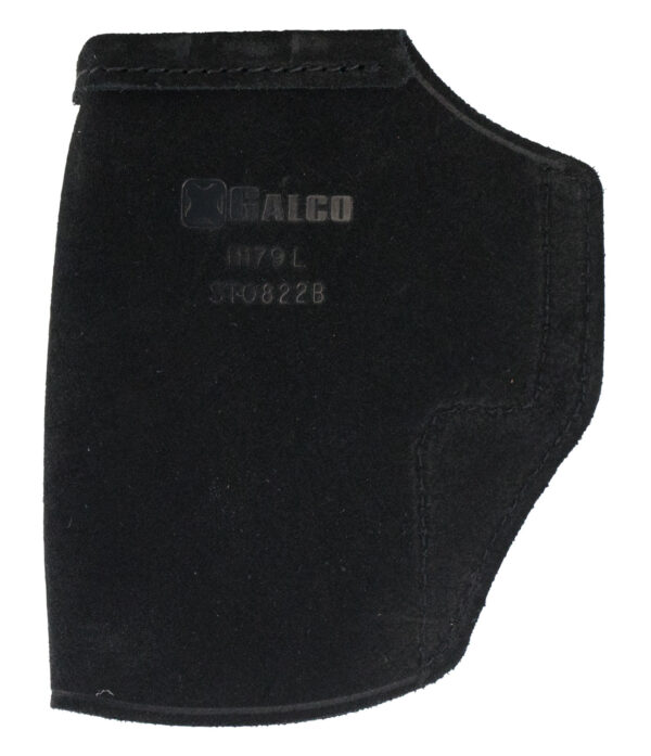 102608 Galco STO836B Stow-N-Go IWB Black Leather Belt Clip Fits Ruger LCP II/LCP Max Belt 1.75″ Wide Right Hand