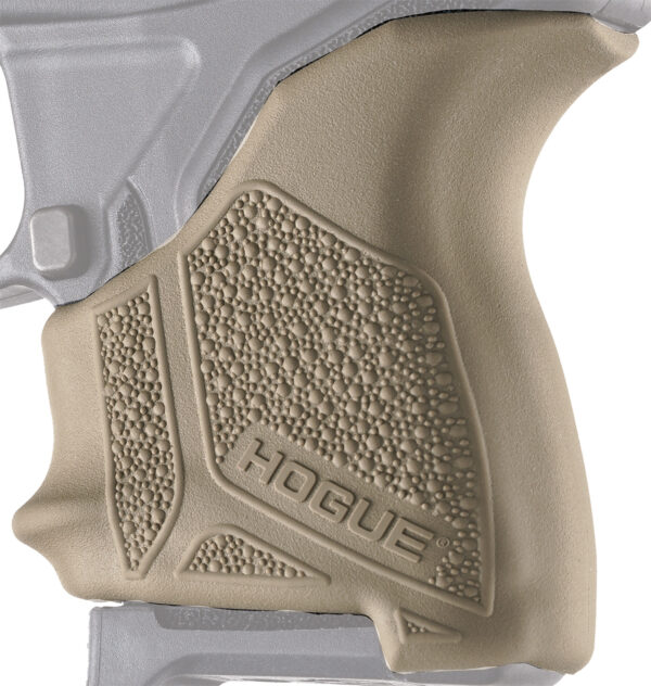Hogue HandAll Beavertail Grip Sleeve, Ruger LCP II, FDE